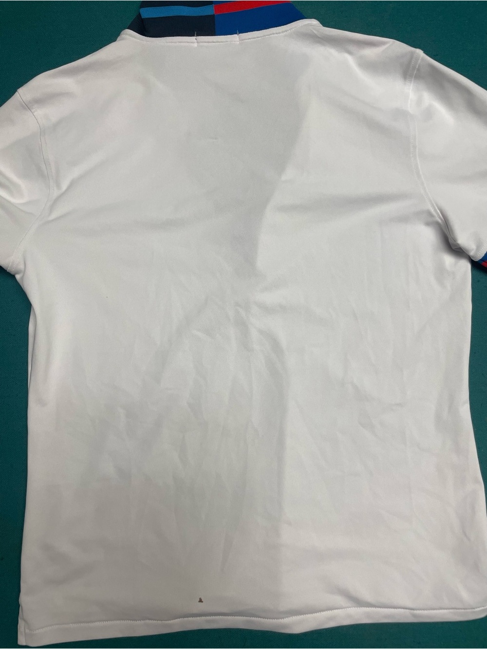 G/Fore White Short-Sleeve Zip Polo Women’s M NWT - Picture 6 of 7